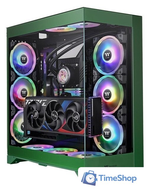 Корпус Thermaltake CTE E660 MX Racing Green CA-1Y3-00MCWN-01 - Изображение №1 — Интернет-магазин Time-Shop