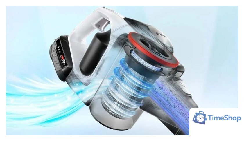 Пылесос Bosch Unlimited Gen2 Serie 8 ProHygienic BCS8215HYG - Изображение №4 — Интернет-магазин Time-Shop