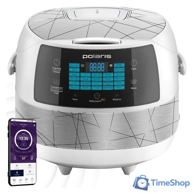 Мультиварка Polaris PMC 5017 Wi-Fi IQ Home (серебристый) - Изображение №1 — Интернет-магазин Time-Shop