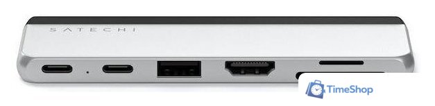 Док-станция Satechi Dual USB-C Hub For Surface Pro 9 ST-HSP9P - Изображение №1 — Интернет-магазин Time-Shop