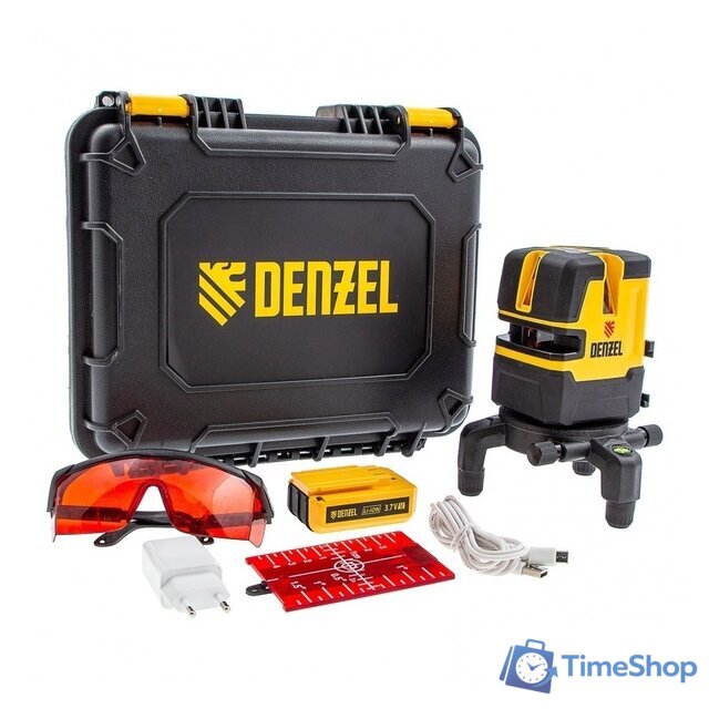 Лазерный нивелир Denzel LX 05 Red 35071 - Изображение №5 — Интернет-магазин Time-Shop