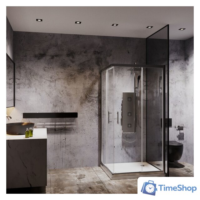 Душевой уголок Roxen Caspia 55060-90 90х90 - Изображение №4 — Интернет-магазин Time-Shop