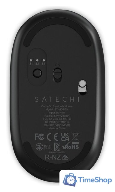 Мышь Satechi OntheGo Bluetooth Mouse (черный) - Изображение №2 — Интернет-магазин Time-Shop