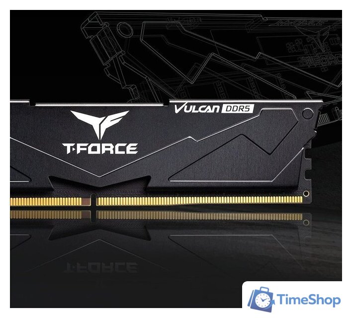 Оперативная память Team T-Force Vulcan 8ГБ DDR5 5200 МГц FLBD58G5200HC40CBKT - Изображение №8 — Интернет-магазин Time-Shop
