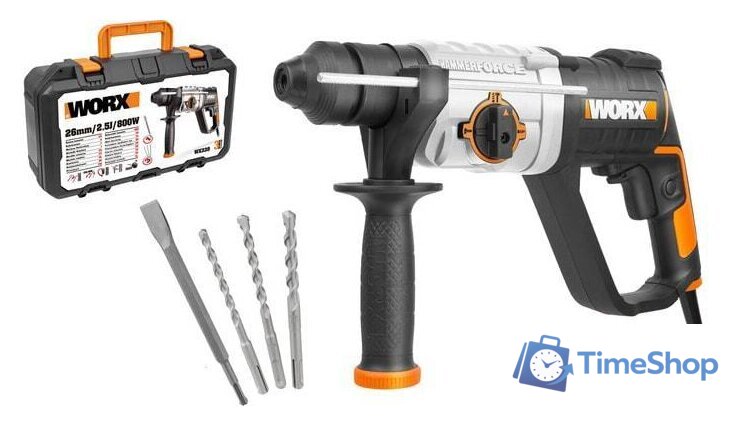 Перфоратор Worx WX339 - Изображение №3 — Интернет-магазин Time-Shop