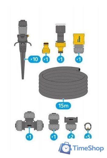 Система полива Hozelock автоматического полива (комплект) 7023 - Изображение №2 — Интернет-магазин Time-Shop