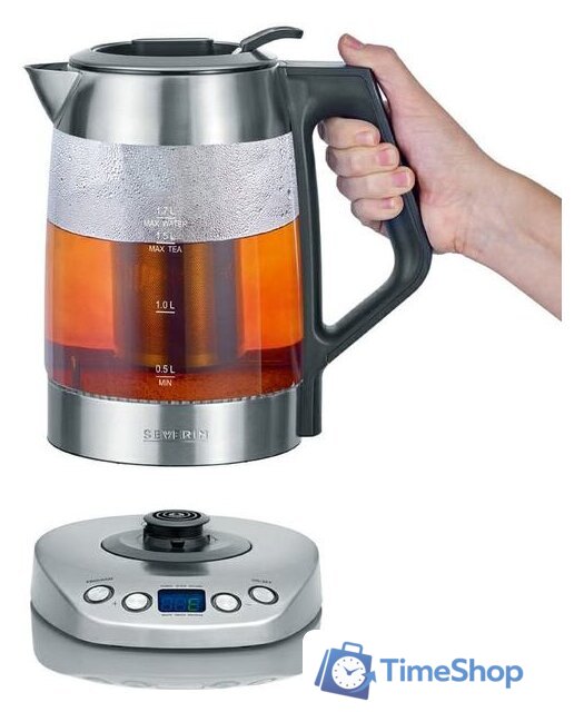 Электрический чайник Severin WK 3479 - Изображение №3 — Интернет-магазин Time-Shop