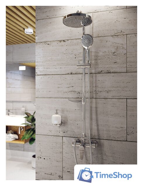 Душевая система  Ferro Algeo NP71-BAG7U - Изображение №3 — Интернет-магазин Time-Shop