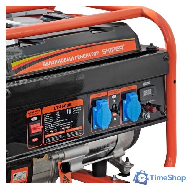 Бензиновый генератор Skiper LT4500B - Изображение №3 — Интернет-магазин Time-Shop