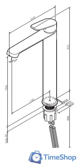 Смеситель AM.PM Func F8F92000 - Изображение №9 — Интернет-магазин Time-Shop