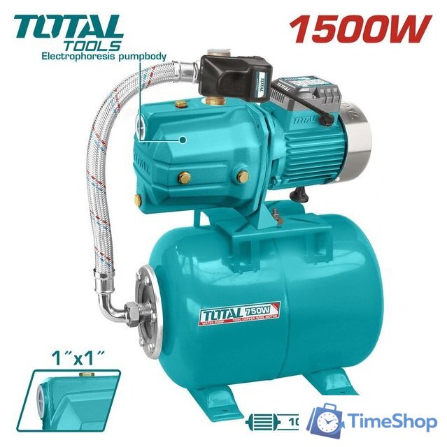 Насосная станция Total TWP415006 - Изображение №1 — Интернет-магазин Time-Shop