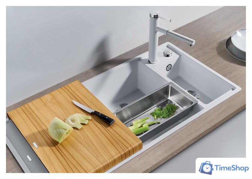 Кухонная мойка Blanco AXIA III 6 S 525851 (черный) - Изображение №2 — Интернет-магазин Time-Shop