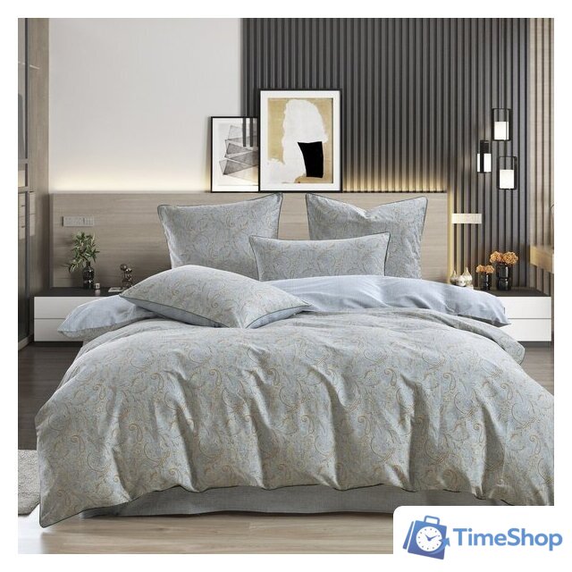 1.5-спальный комплект постельного белья Sofi De MarkO Ампир 1.6 1.6-1556 - Изображение №2 — Интернет-магазин Time-Shop