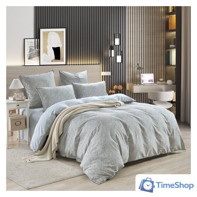 1.5-спальный комплект постельного белья Sofi De MarkO Ампир 1.6 1.6-1556 - Изображение №3 — Интернет-магазин Time-Shop