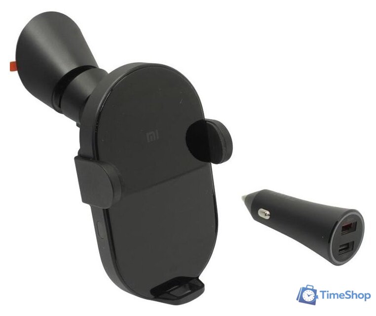 Держатель для смартфона Xiaomi Mi Wireless Car Charger WCJ02ZM - Изображение №1 — Интернет-магазин Time-Shop