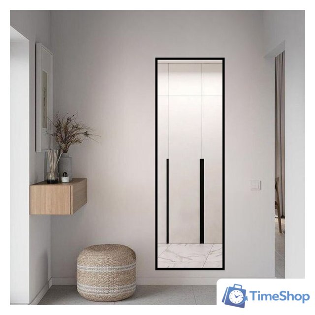 Зеркало EMZE Line 180x60 LINE.180.60.СНЕ (черный) - Изображение №2 — Интернет-магазин Time-Shop