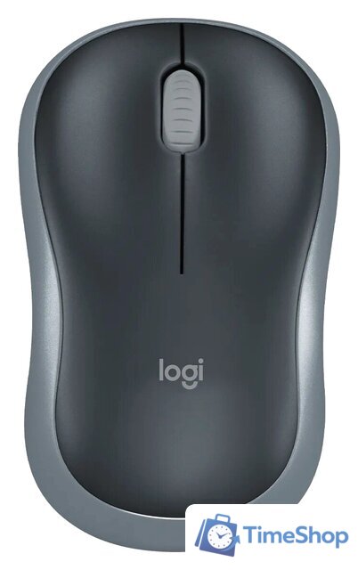 Мышь Logitech M186 (черный/серый) - Изображение №1 — Интернет-магазин Time-Shop