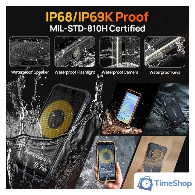Телефон Ulefone Power Armor 16S 8GB/128GB (черный) - Изображение №9 — Интернет-магазин Time-Shop