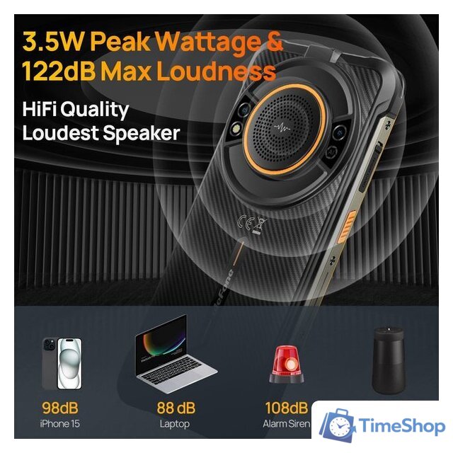 Телефон Ulefone Power Armor 16S 8GB/128GB (черный) - Изображение №7 — Интернет-магазин Time-Shop