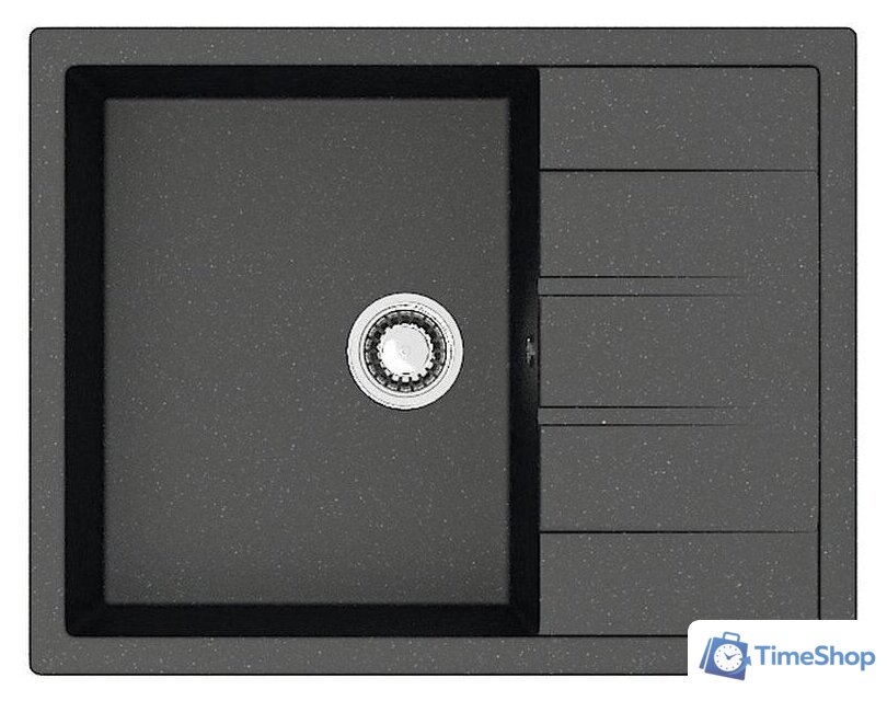 Кухонная мойка Berge BR-6502 + Like F8007122 (черный) - Изображение №2 — Интернет-магазин Time-Shop