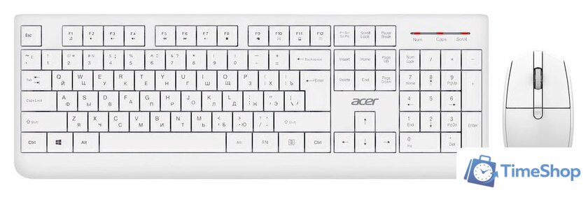 Офисный набор Acer OCC401 (белый) - Изображение №1 — Интернет-магазин Time-Shop
