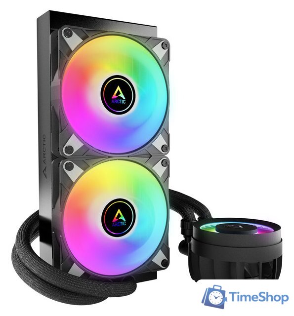 Система жидкостного охлаждения для процессора Arctic Liquid Freezer III 240 A-RGB Black ACFRE00142A - Изображение №4 — Интернет-магазин Time-Shop