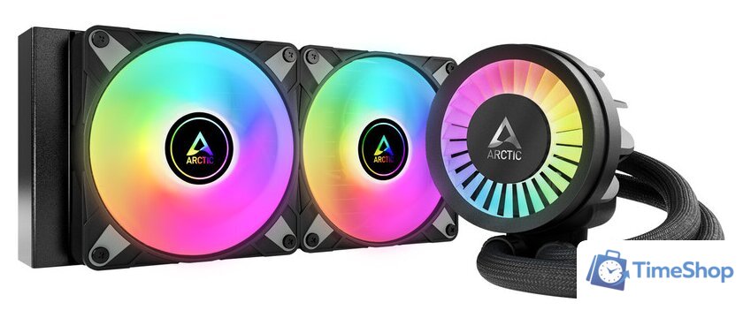 Система жидкостного охлаждения для процессора Arctic Liquid Freezer III 240 A-RGB Black ACFRE00142A - Изображение №1 — Интернет-магазин Time-Shop