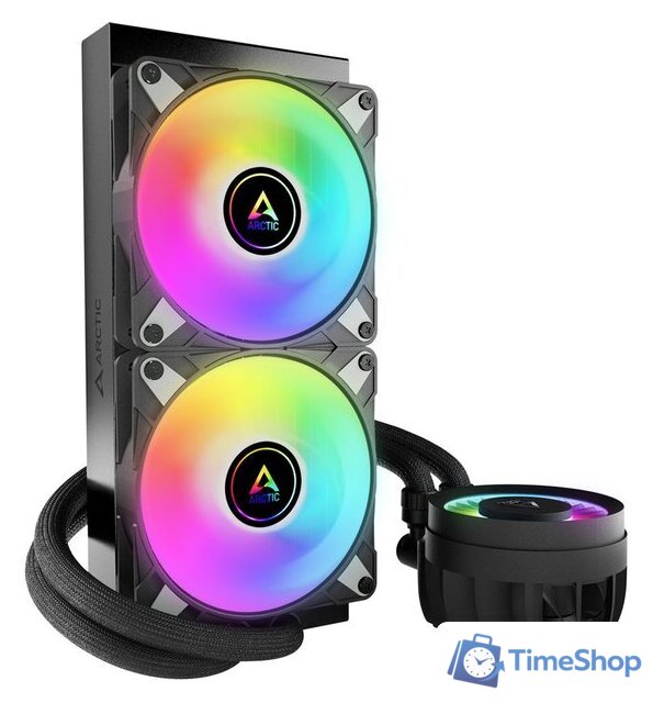 Система жидкостного охлаждения для процессора Arctic Liquid Freezer III 240 A-RGB Black ACFRE00142A - Изображение №4 — Интернет-магазин Time-Shop