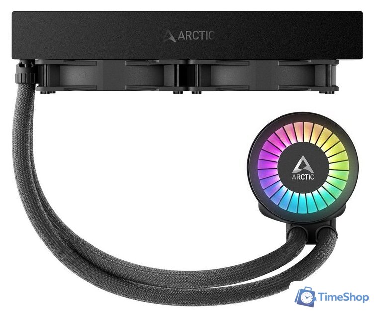Система жидкостного охлаждения для процессора Arctic Liquid Freezer III 240 A-RGB Black ACFRE00142A - Изображение №5 — Интернет-магазин Time-Shop