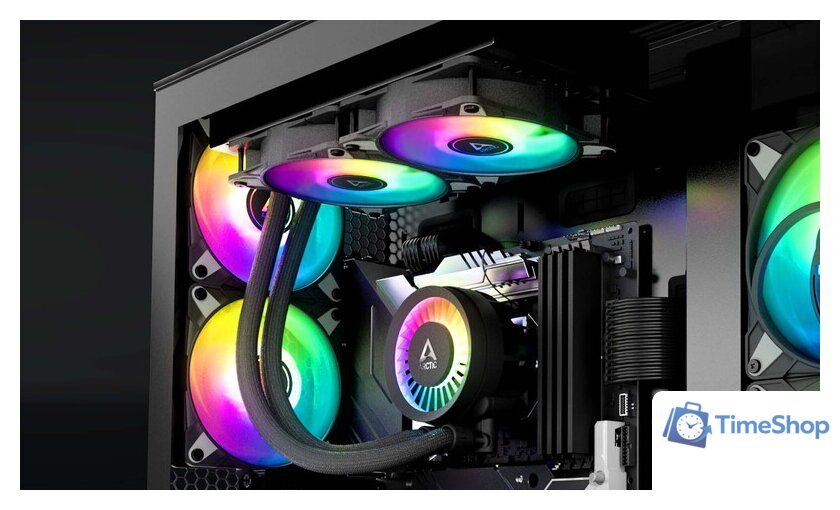 Система жидкостного охлаждения для процессора Arctic Liquid Freezer III 240 A-RGB Black ACFRE00142A - Изображение №11 — Интернет-магазин Time-Shop