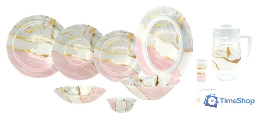 Столовый сервиз Luminarc Melbastone V8589 (46пр) - Изображение №1 — Интернет-магазин Time-Shop