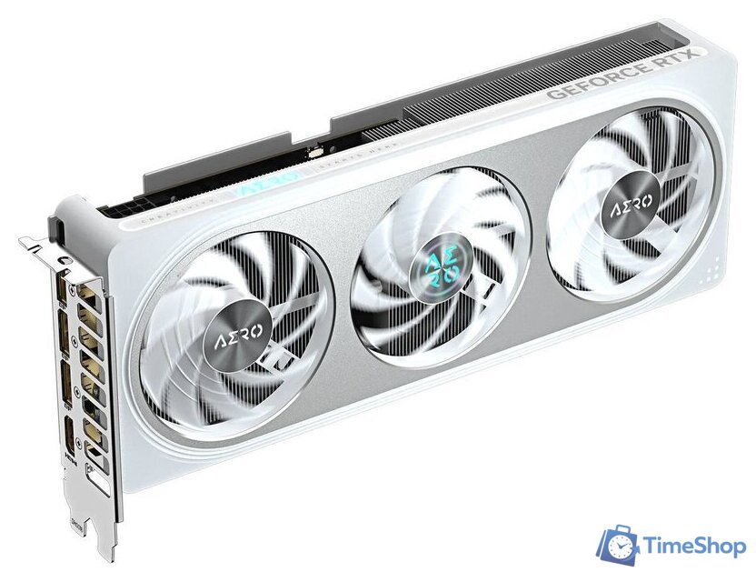 Видеокарта Gigabyte GeForce RTX 5060 Aero OC 8G GV-N5060AERO OC-8GD - Изображение №1 — Интернет-магазин Time-Shop
