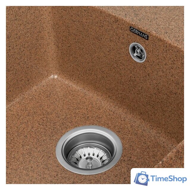 Кухонная мойка Gerhans B29 (терракот) - Изображение №5 — Интернет-магазин Time-Shop