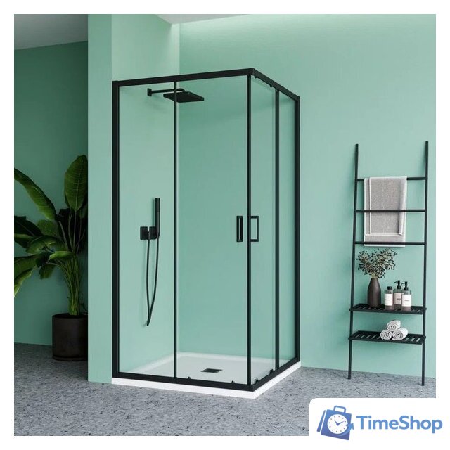 Душевая стенка Benetto BEN_901_BL_C 1950x800x800 - Изображение №1 — Интернет-магазин Time-Shop