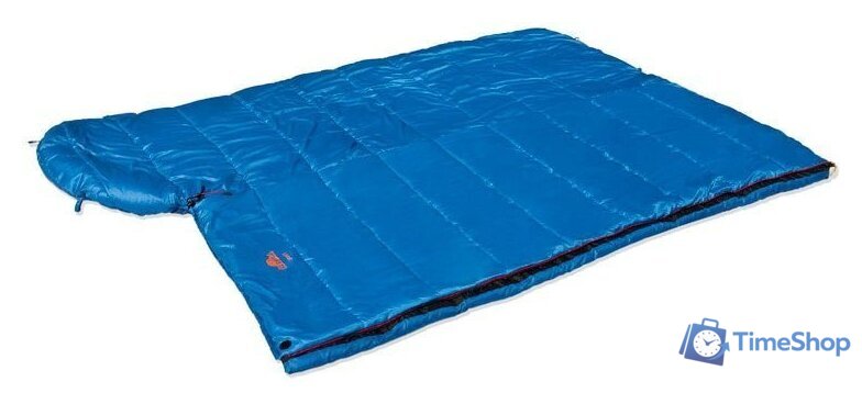 Спальный мешок AlexikA Comet (синий, левая молния) - Изображение №4 — Интернет-магазин Time-Shop