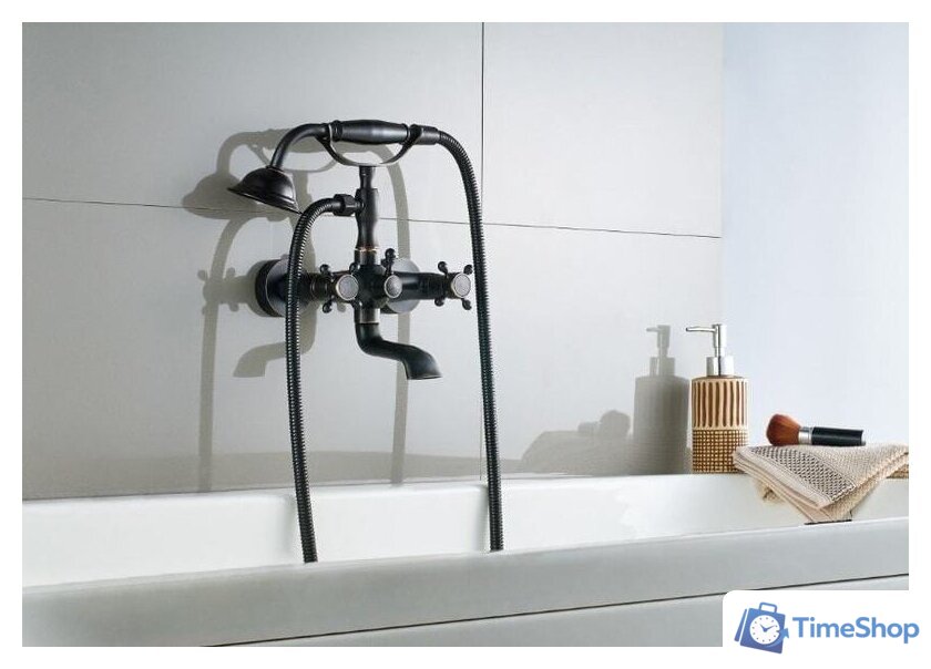 Смеситель Rea Retro Old REA-B0224 (черный) - Изображение №3 — Интернет-магазин Time-Shop