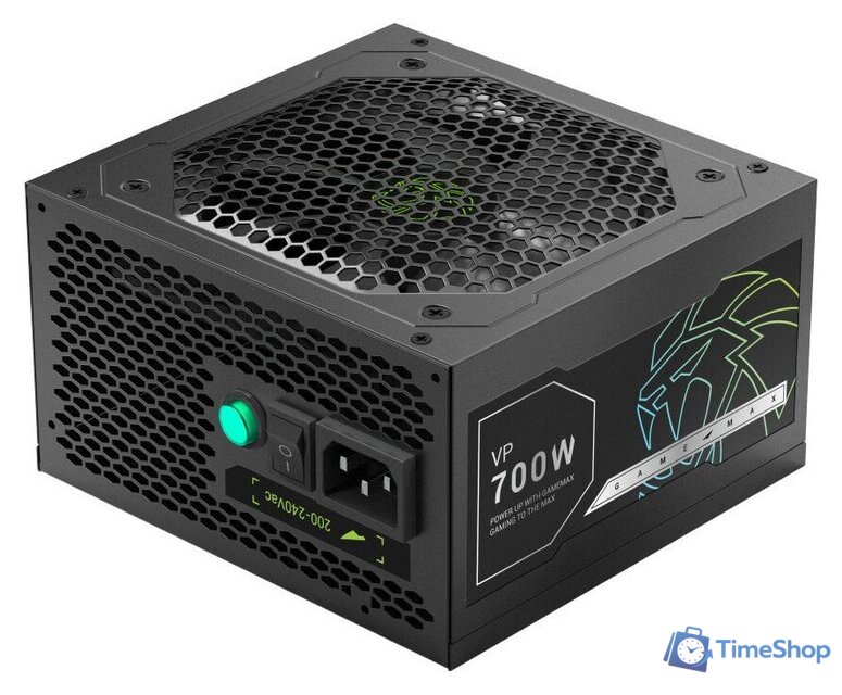 Блок питания GameMax VP-700S ATX 3.1 (черный) - Изображение №1 — Интернет-магазин Time-Shop