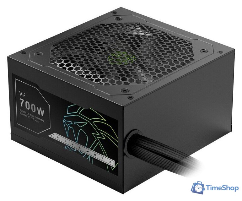 Блок питания GameMax VP-700S ATX 3.1 (черный) - Изображение №2 — Интернет-магазин Time-Shop