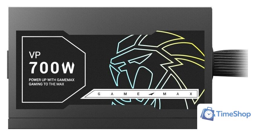 Блок питания GameMax VP-700S ATX 3.1 (черный) - Изображение №5 — Интернет-магазин Time-Shop