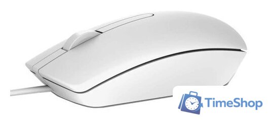 Мышь Dell Optical Mouse MS116 (белый) - Изображение №2 — Интернет-магазин Time-Shop