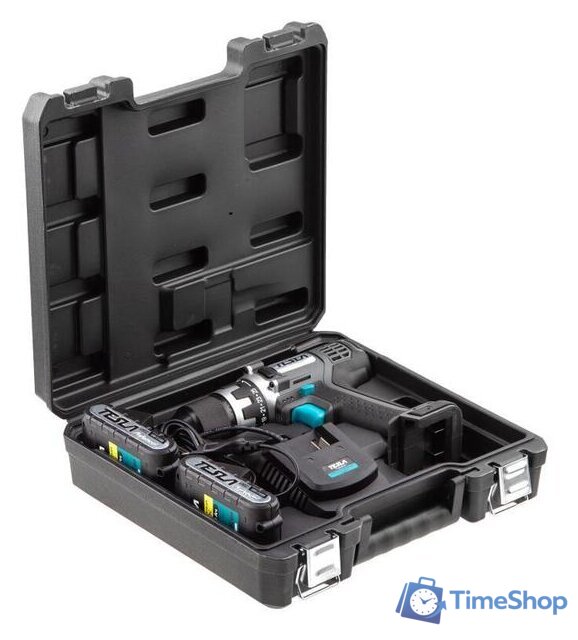 Дрель-шуруповерт Tesla TCD182DC (с 2-мя АКБ, кейс) - Изображение №8 — Интернет-магазин Time-Shop