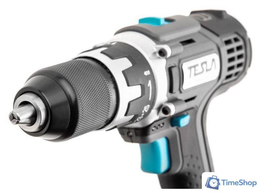 Дрель-шуруповерт Tesla TCD182DC (с 2-мя АКБ, кейс) - Изображение №7 — Интернет-магазин Time-Shop
