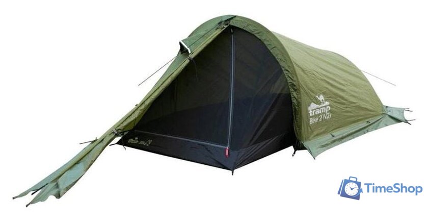 Экспедиционная палатка TRAMP Bike 2 V2 (зеленый) - Изображение №1 — Интернет-магазин Time-Shop