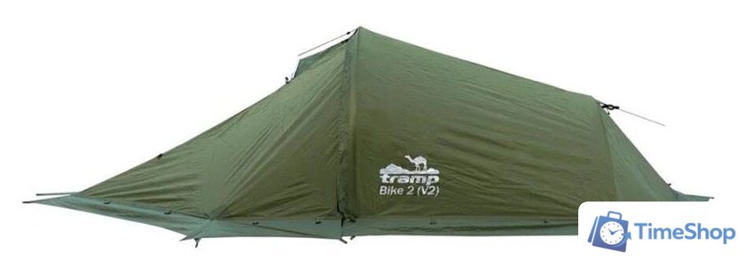 Экспедиционная палатка TRAMP Bike 2 V2 (зеленый) - Изображение №2 — Интернет-магазин Time-Shop