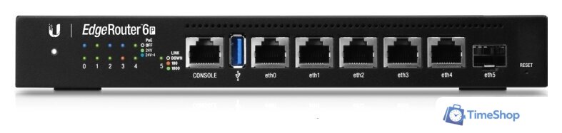 Управляемый коммутатор 3-го уровня Ubiquiti EdgeRouter 6P - Изображение №2 — Интернет-магазин Time-Shop