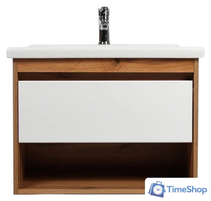  Viant Тумба под умывальник Бостон Como 80 VBOS80CO-T1YP - Изображение №1 — Интернет-магазин Time-Shop