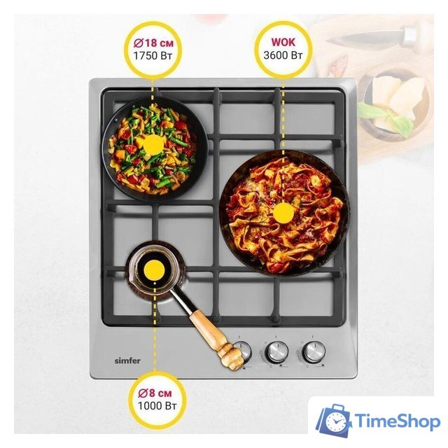 Варочная панель Simfer H45V35M516 - Изображение №11 — Интернет-магазин Time-Shop