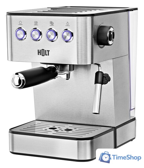Рожковая кофеварка Holt HT-CM-008 - Изображение №1 — Интернет-магазин Time-Shop