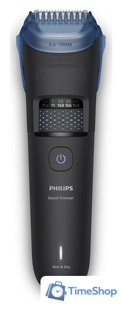 Триммер для бороды и усов Philips Beard Trimmer 5000 BT5780/15 - Изображение №4 — Интернет-магазин Time-Shop