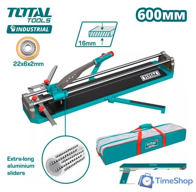 Ручной плиткорез Total THT576003 - Изображение №1 — Интернет-магазин Time-Shop